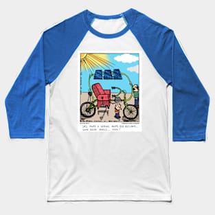 Solar Bike Baseball T-Shirt